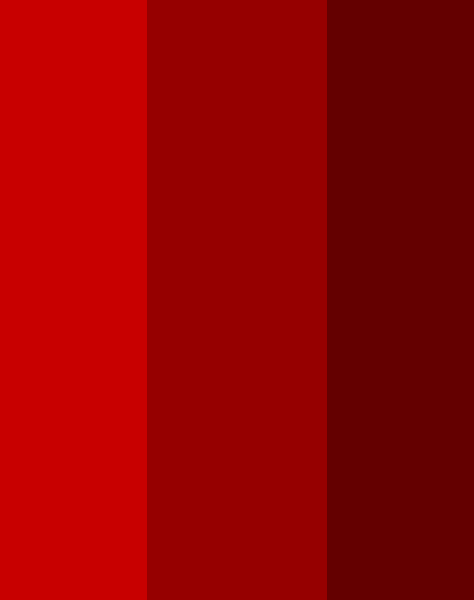 Various Shades of Red